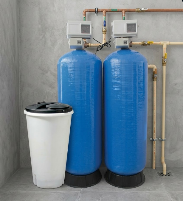 Otomatik Valf Kontrollü Tandem Su Yumuşatma Sistemi