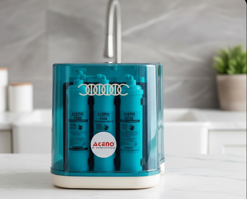 Akeno 3.2(12Lt) Pompasız Kapalı Kasa Sistem Mavi