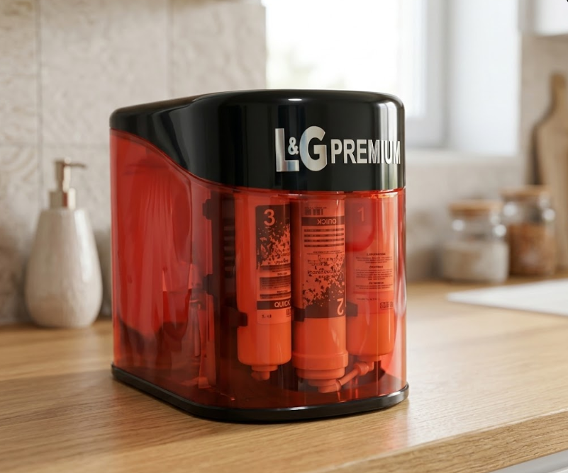 LG Premium Su Arıtma Cihazı: Mutfaktaki Şıklık ve Maksimum Hijyen